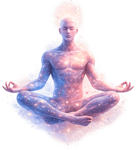 Meditating Human