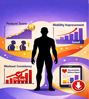 Smart Progress, Analytics and Wellness Reports